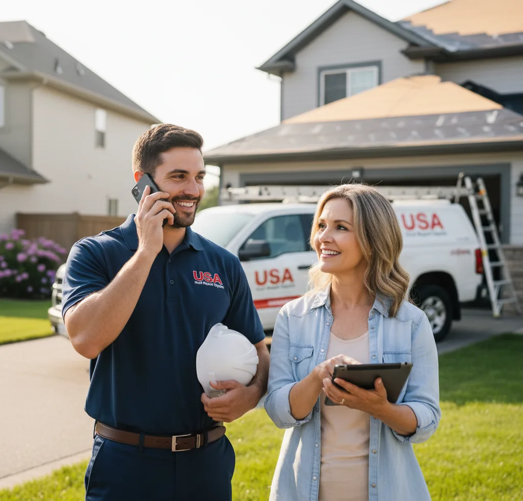 USA Roof Repair Experts customer support in New Philadelphia
